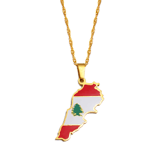 Pendentif Liban - Élégance et Culture