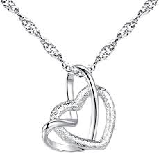 Collier Pendentif Coeur en Argent Éternel - Élégance et Chic