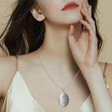 Pendentif Ouvrant en Argent pour Femmes - Un Bijou Unique pour Chérir vos Souvenirs