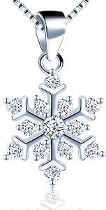 Collier Zirconium Flocon - Élégance et Brillance