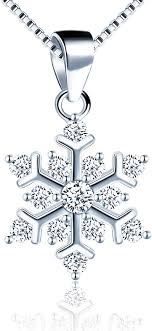 Collier Zirconium Flocon - Élégance et Brillance