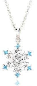 Pendentif en Argent Zirconium Flocon – Élégance et Brillance