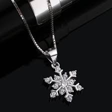 Pendentif Argent Zirconium Flocon – Élégance et Brillance