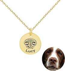 Pendentif Chien Personnalisé - Un Souvenir Précieux