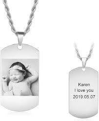 Pendentif Étiqueter Personnalisé Commémoratif Anniversaire pour Chien