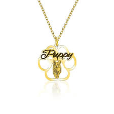 Pendentif Empreinte Personnalisé pour Chien - Un Bijou Unique
