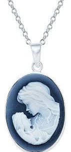 Collier Vintage Victorien Sculpté en Argent - Élégance Intemporelle