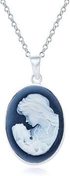 Collier Vintage Victorien Sculpté en Argent - Élégance Intemporelle