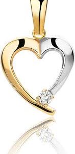 Pendentif Femme Bicolore Carats - Élégance et Originalité