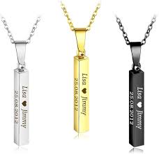 Pendentif Personnalisé en Inoxydable - Un Cadeau Unique