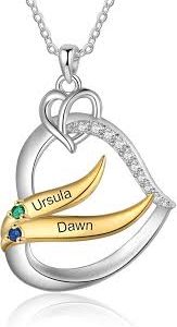 Pendentif Personnalisé Grand-Mère pour un Anniversaire Inoubliable