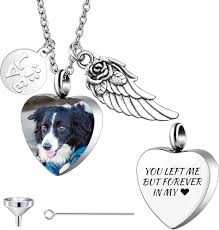 Pendentif Personnalisé en Acier Inoxydable - Empreinte de Chien