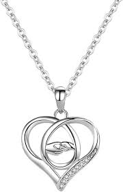 Collier en Argent avec Pendentif en Diamant - Élégance et Raffinement