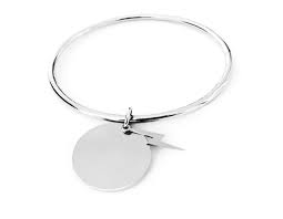 Bracelet Jonc 60mm avec Pendentif Éclair : Un Élément de Style Indispensable