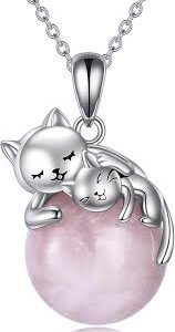 Vadmans Collier Sterling Pendentif Amoureux - Élégance et Tendresse