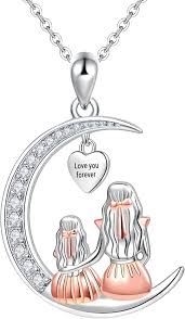Collier Argent avec Pendentif pour Maman - Un Cadeau d'Anniversaire Inoubliable