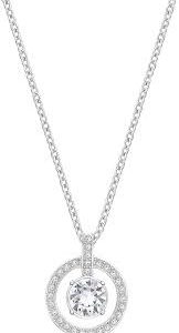 Pendentif Swarovski Lavender Blanc Rhodié : Élégance et Raffinement