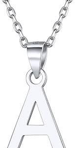 Pendentif Initiale ChicSilver - Un Cadeau Personnalisé Inoubliable