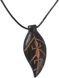 Collier Pendentif en Bois pour Hommes - Élégance Naturelle