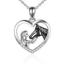 Collier Cheval Argent Pendentif - Élégance Équestre