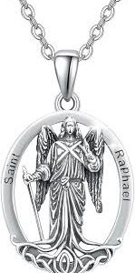 Pendentif Archange en Argent ZIPPICE - Amulette Protectrice