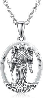 Pendentif Archange en Argent ZIPPICE - Amulette Protectrice