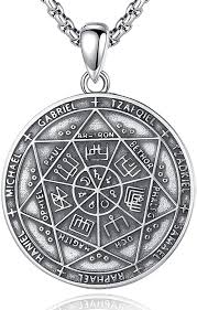 Pendentif Archange CELESTIA : Amulette de Protection Élégante