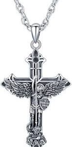 Pendentif Archange Christopher - Amulet pour la Protection Spirituelle
