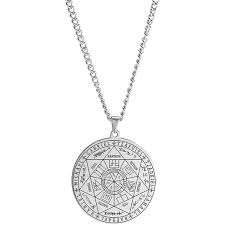 Pendentif Archange en Inoxydable - Élégance et Protection