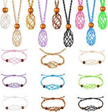 Porte Bracelet Pendentif Remplacement Réglable pour Pierre Précieuses