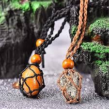 Collier Support Cristaux Pendentif Réglable - Élégance et Énergie