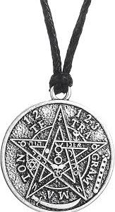Pendentif Ésotérique Pentagramme - Mystique et Élégant