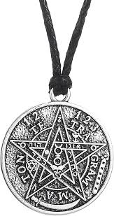 Pendentif Ésotérique Pentagramme - Mystique et Élégant