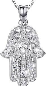 Collier Sterling Pendentif Zirconium Protection - Élégance et Protection