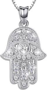 Collier Sterling Pendentif Zirconium Protection - Élégance et Protection