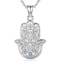 Collier Vintage pour Hommes avec Pendentif Main Fatma