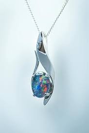 Collier Avec Pendentif Opale Véritable - Élégance et Authenticité