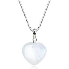 Pendentif Avalon en Pierre Argent avec Quartz Blanc