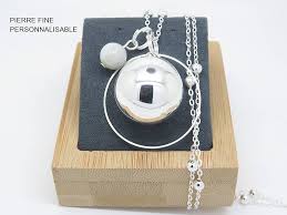 Chaîne Satellite Cercle : La Bola Grossesse Personnalisable Élégante