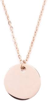 Collier Minimaliste Pendentif Rond - Éclat et Élégance