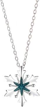 Pendentif Neige Sterling de Bellitia Jewelry - Élégance et Raffinement