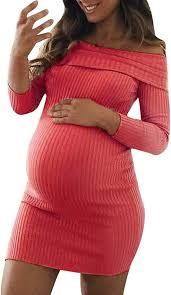 Robe d'Hiver Confortable pour Maternité et Allaitement