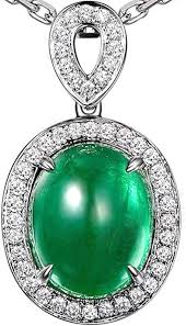 Collier Pendentif Griffes Émeraude - Élégance et Raffinement