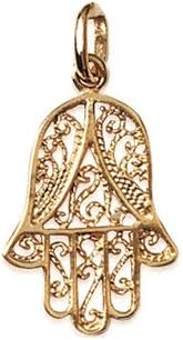 Pendentif Fatma Plaqué Filigrane - Élégance et Protection