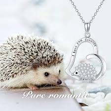 Pendentif Hérisson Papillon en Argent pour Homme - Élégance et Originalité