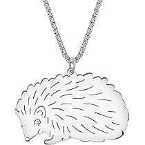 Pendentif Hérisson en Argent pour Homme - Élégance et Originalité