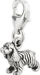 Charm Pendentif Cocker en Argent Sterling - Élégance et Tendresse