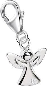 Pendentif Gardien en Argent Sterling avec Zircone - Élégance et Protection