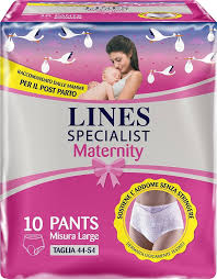 Serviettes Hygiéniques Post Partum Lines Specialist - Confort et Protection