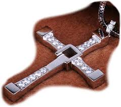 Collier Inoxydable Argenté Fast and Furious